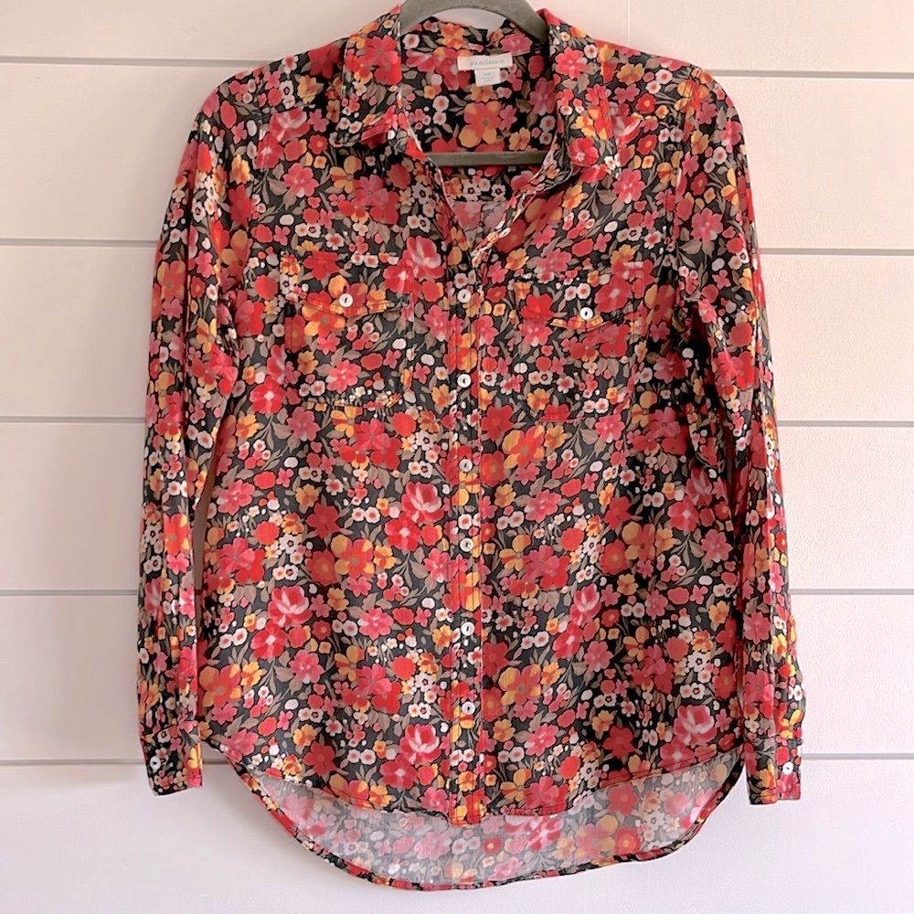 Sundance Floral Cotton Top